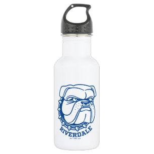 Riverdale Bulldog Head Edelstahlflasche