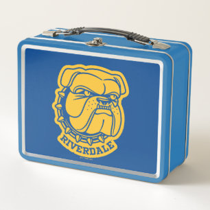 Riverdale Bulldog Head Metall Brotdose