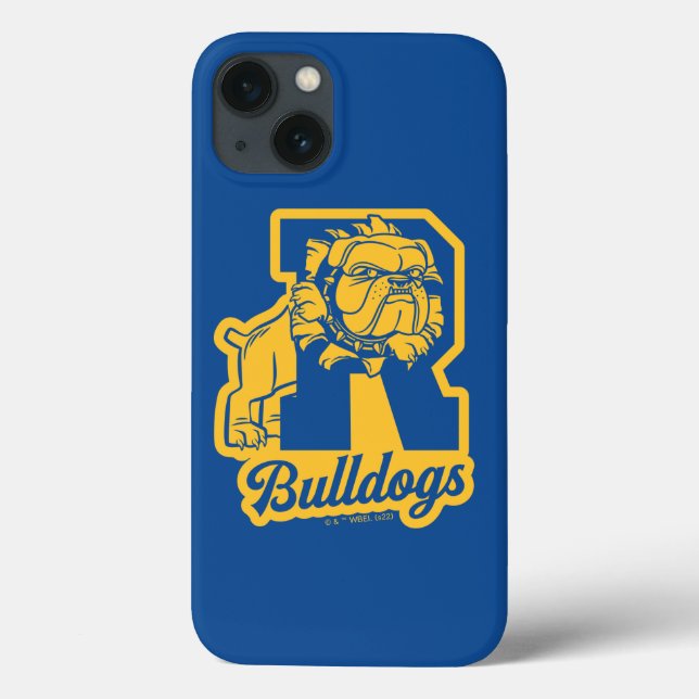 Riverdale Bulldogs Letterman Case-Mate iPhone Hülle (Rückseite)