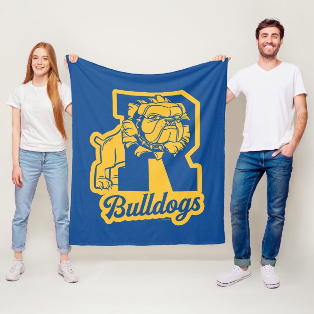 Riverdale Bulldogs Letterman Fleecedecke (Beispiel)