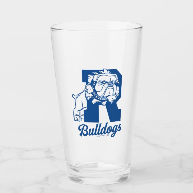 Riverdale Bulldogs Letterman Glas (Vorderseite)