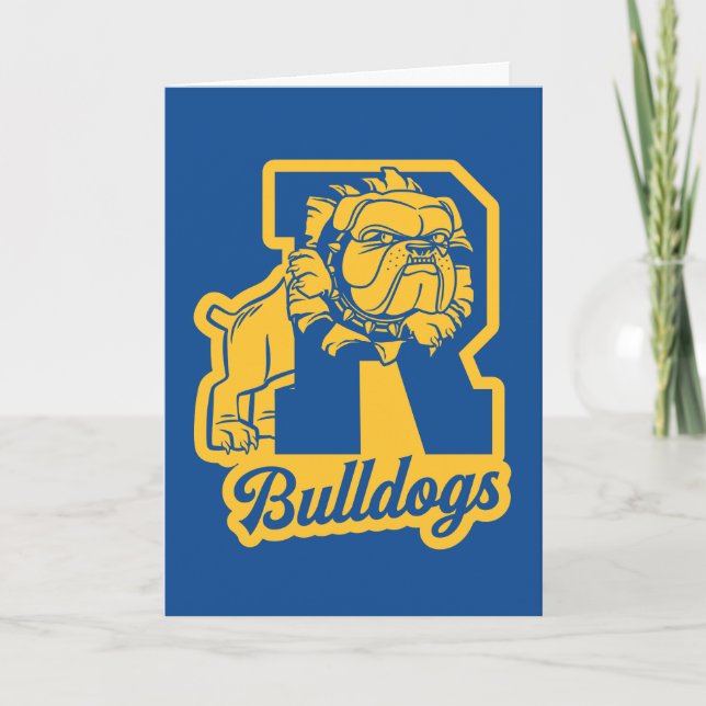 Riverdale Bulldogs Letterman Karte (Vorderseite)