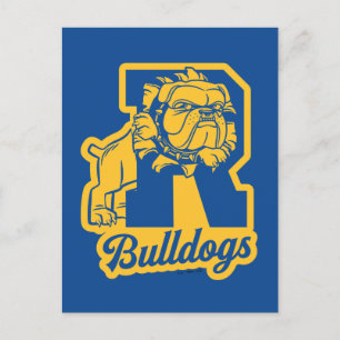 Riverdale Bulldogs Letterman Postkarte