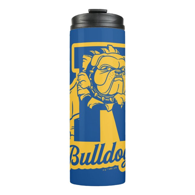 Riverdale Bulldogs Letterman Thermosbecher (Vorderseite)