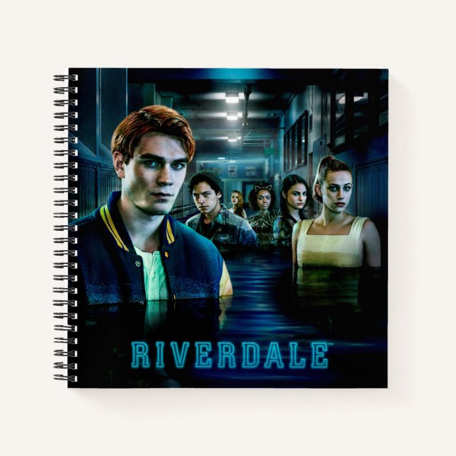Riverdale Flooding Hallway Poster Notizbuch (Vorderseite)