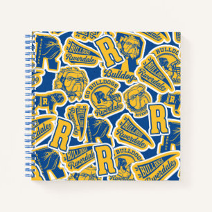 Riverdale Football und Cheer Pattern Notizbuch