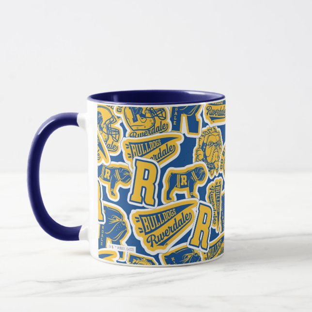 Riverdale Football und Cheer Pattern Tasse (Links)
