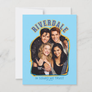 Riverdale - im Squad vertrauen wir Mitteilungskarte