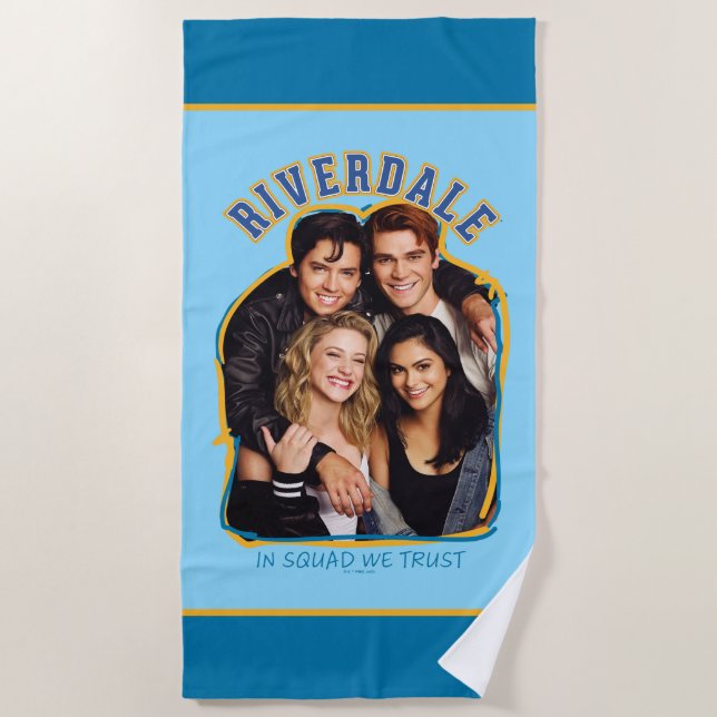 Riverdale - im Squad vertrauen wir Strandtuch (Vorderseite)
