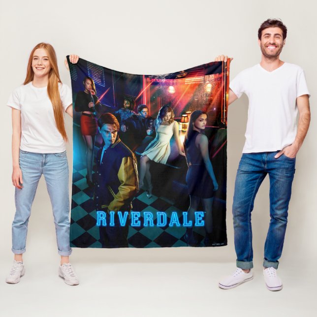 Riverdale Inside Pops Diner Poster Fleecedecke (Beispiel)