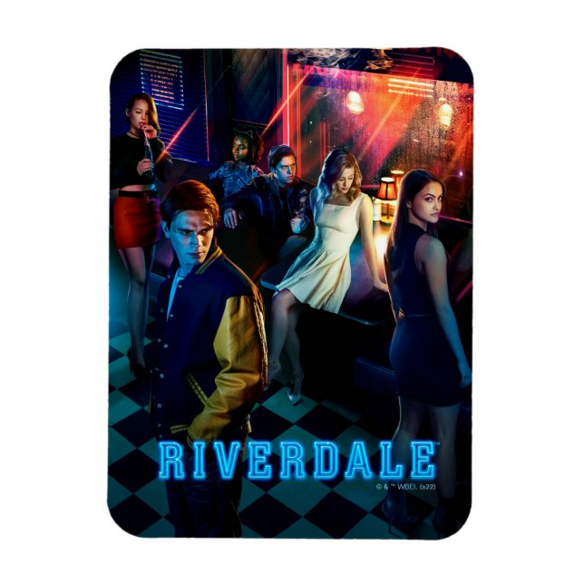 Riverdale Inside Pops Diner Poster Magnet (Vertikal)