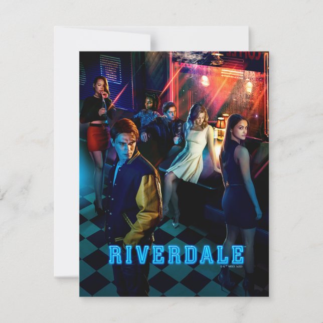 Riverdale Inside Pops Diner Poster Mitteilungskarte (Vorderseite)