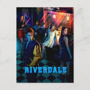 Riverdale Inside Pops Diner Poster Postkarte