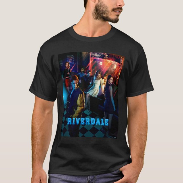 Riverdale Inside Pops Diner Poster T-Shirt (Vorderseite)