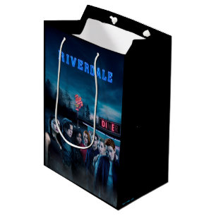 Riverdale Outdoor Pops Diner Poster Mittlere Geschenktüte