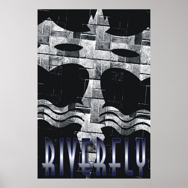 Riverfly Brick Poster (Vorne)