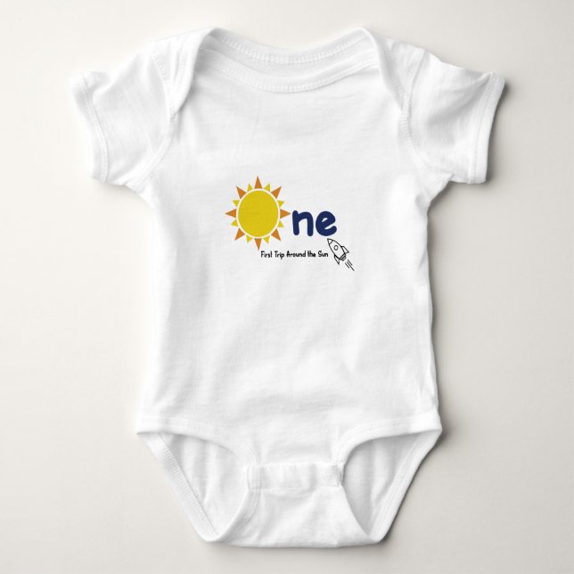 River's Teeshirt Baby Strampler (Vorderseite)