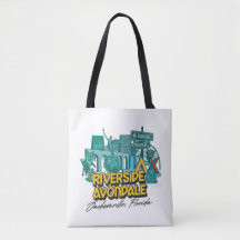 Riverside Avondale Nachbarschaft Tote Bag