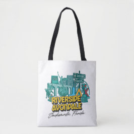 Riverside Avondale Nachbarschaft Tote Bag