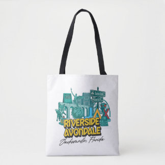 Riverside Avondale Nachbarschaft Tote Bag