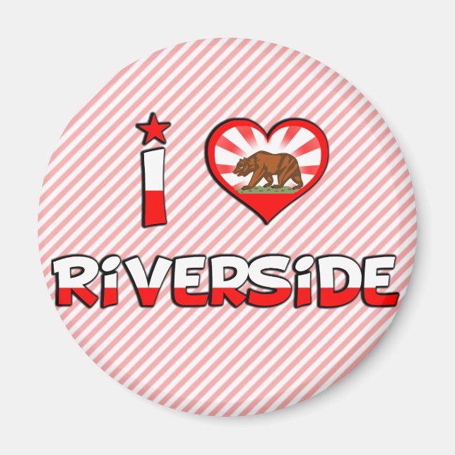 Riverside, CA Magnet (Vorne)