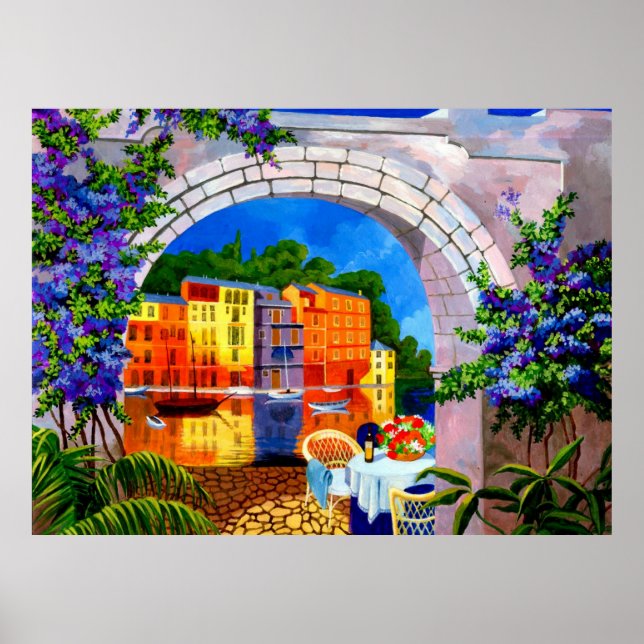 Riverside Cafe Poster (Vorne)