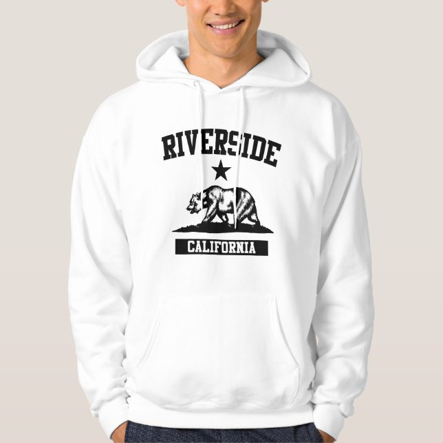 Riverside California Hoodie (Vorderseite)