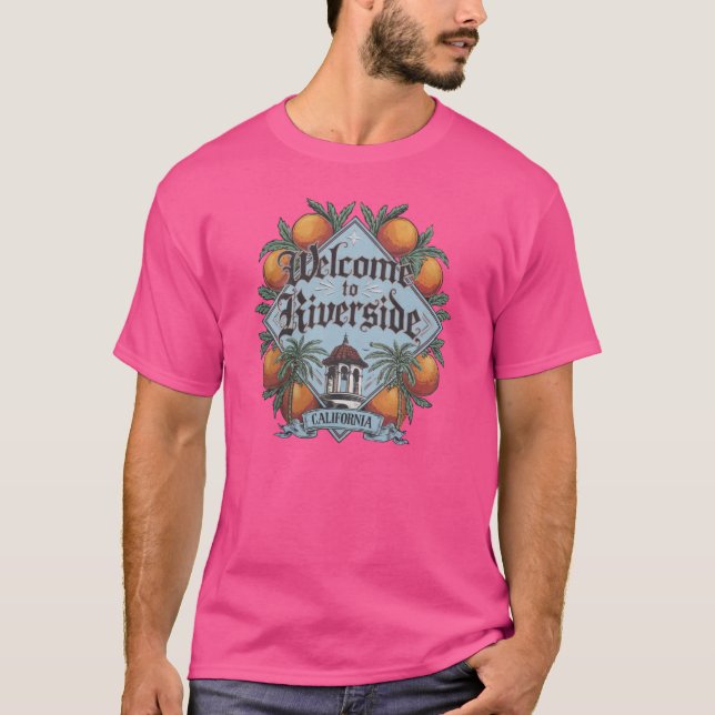 Riverside California T-Shirt (Vorderseite)