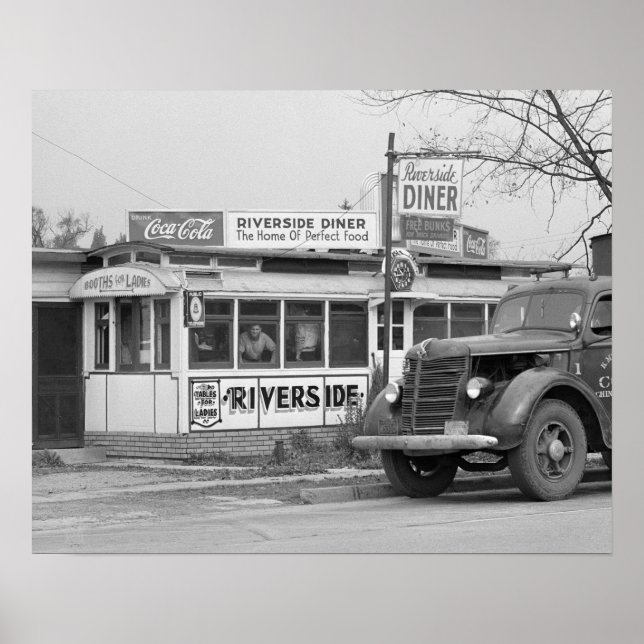 Riverside Diner, 1941 Poster (Vorne)