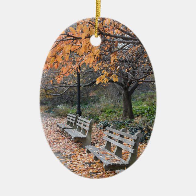 Riverside Park Manhattan Upper West Side New York Keramikornament (Vorne)