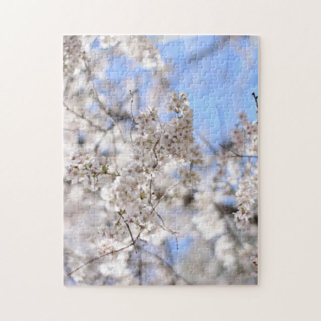 Riverside Park Spring Cheroms New York NYC Puzzle (Vertikal)