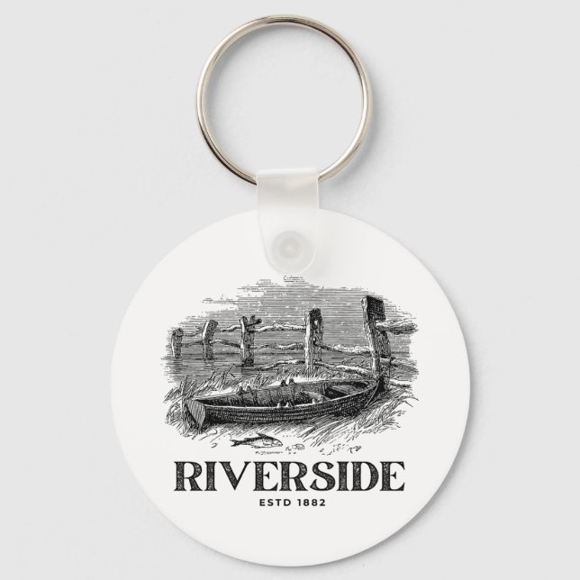 Riverside Schlüsselanhänger (Vorderseite)