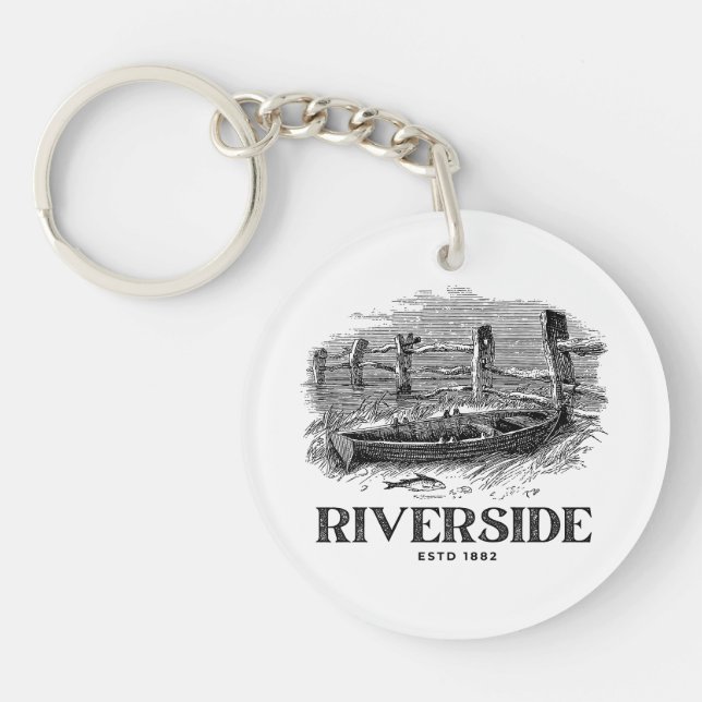 Riverside Schlüsselanhänger (Vorderseite)