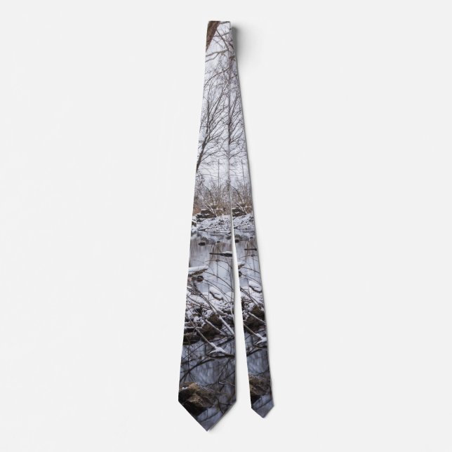 Riverside Snow Neck Tie Krawatte (Vorderseite)