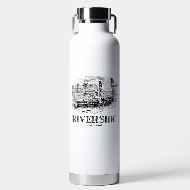 Riverside Trinkflasche (Vorderseite)