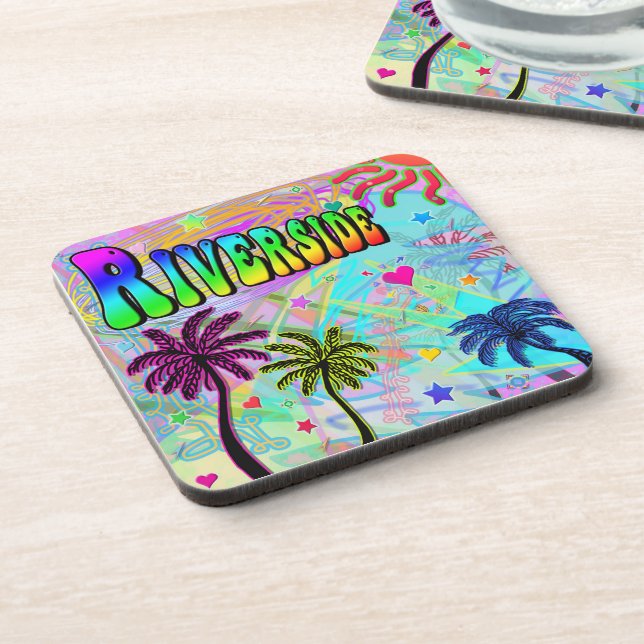 Riverside Vivid Romance Untersetzer (Linke Seite)