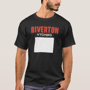 Riverton Wyoming USA Staat America Travel Wyomingi T-Shirt