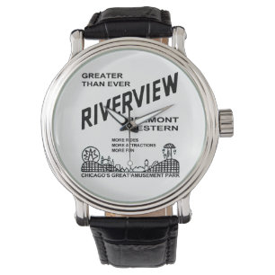 Riverview Amusement Park, Chicago, IL 1904-1967 Armbanduhr