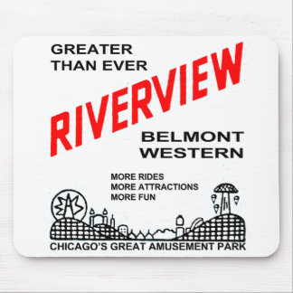 Riverview Amusement Park, CHICAGO, ILL. (1904--67) Mousepad