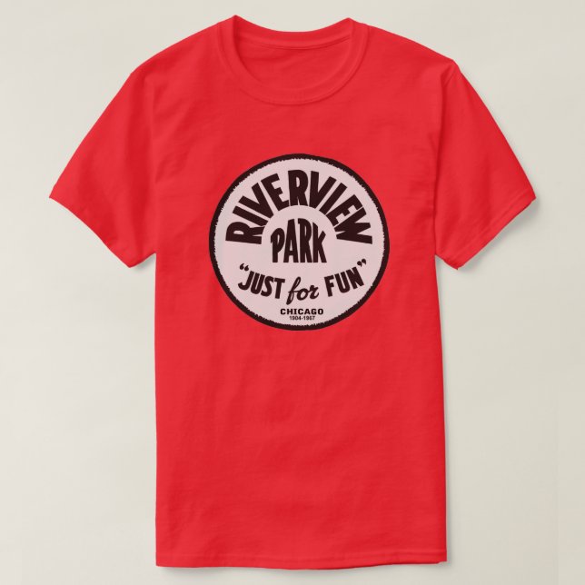 Riverview Amusement Park, Chicago, Illinois T-Shirt (Design vorne)