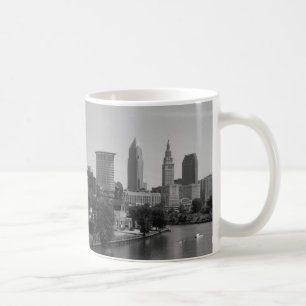 Riverview Cleveland B&W Tasse