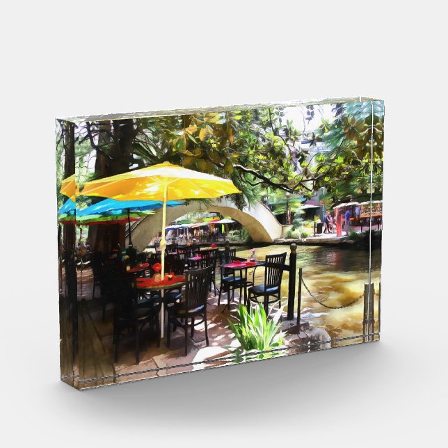 Riverwalk - Akrylblock Fotoblock (Links)