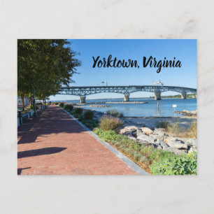 Riverwalk Landing in Yorktown Virginia Postkarte