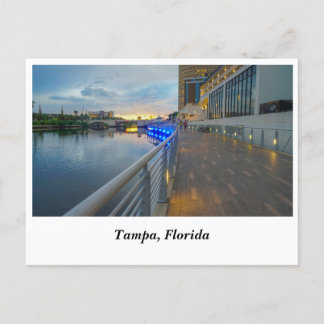 Riverwalk Tampa Florida Postkarte