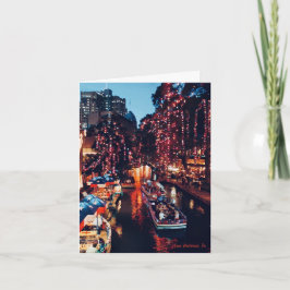 Riverwalk Weihnachten Karte