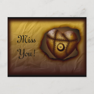 Riveted Heart, anpassbare Postkarte