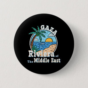 Riviera des Gazastreifens im Nahen Osten Trump Button