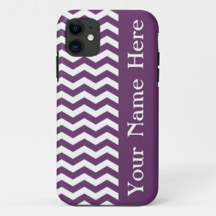Riviera Lavendel Wave Zickzack mit Namen Case-Mate iPhone Hülle