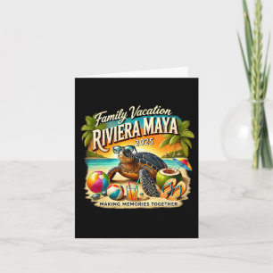 Riviera Maya 2025 Erinnerungen Karte