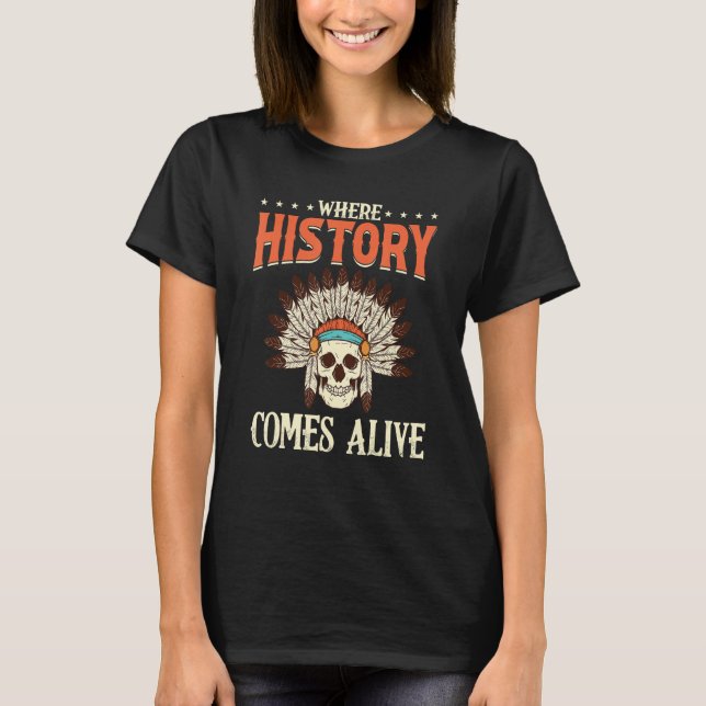 Riviera Maya Mayan Legends indian Where History Co T-Shirt (Vorderseite)